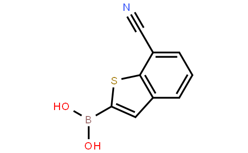 7-氰基苯并[B]噻吩-2-基硼酸