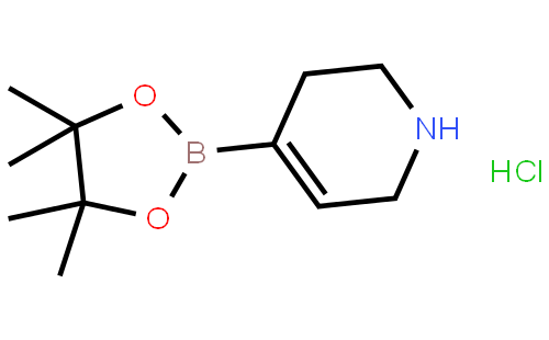 4-(4,4,5,5-Tetramethyl-1,3,2-dioxaborolan-2-yl)-1,2,3,6-tetrahydropyridine hydrochloride