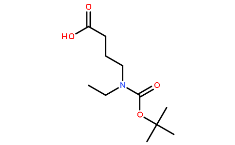 4-((tert-Butoxycarbonyl)(ethyl)amino)butanoic acid