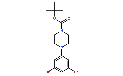 tert-Butyl 4-(3,5-dibromophenyl)piperazine-1-carboxylate
