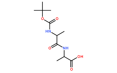 (S)-2-((R)-2-tert-butoxycarbonylamino-1-hydroxy-propylamino)-propionic acid; BOCNH-D-Ala-L-Ala-OH;