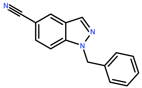1-Benzyl-1H-indazole-5-carbonitrile