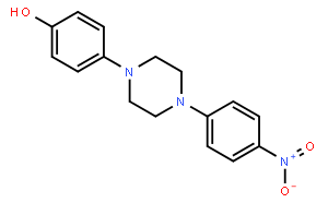 4-(4-(4-nitrophenyl)-1-piperazinyl)phenol