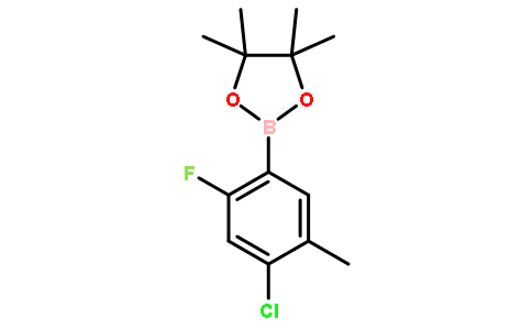 4-CHLORO-2-FLUORO-5-METHYLPHENYLBORONIC ACID, PINACOL ESTER