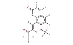 7-甲氧基-8-[(1E)-3-氧代-1-丁烯基]-2H-1-苯并吡喃-2-酮