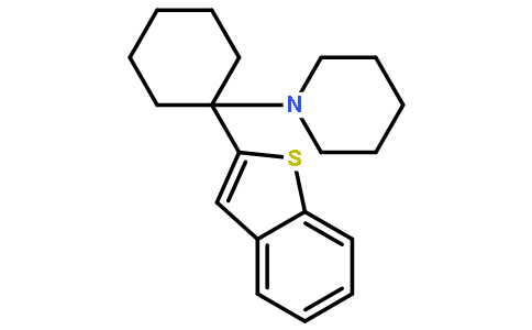 1-(1-(Benzo[b]thiophen-2-yl)cyclohexyl)piperidine