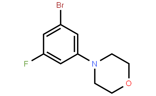 3-​Fluoro-​5-​morpholino-​1-​bromobenzene