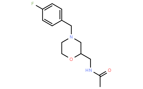 N-((4-(4-Fluorobenzyl)morpholin-2-yl)methyl)acetamide