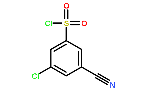 3 -氯- 5 -氰基苯- 1 -磺酰氯