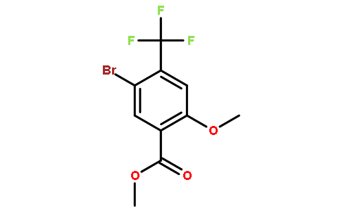 Methyl 5-bromo-2-methoxy-4-(trifluoromethyl)benzoate