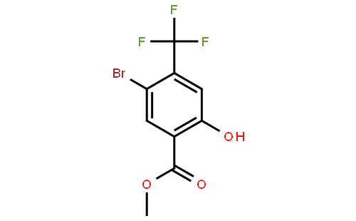 Methyl 5-bromo-2-hydroxy-4-(trifluoromethyl)benzoate