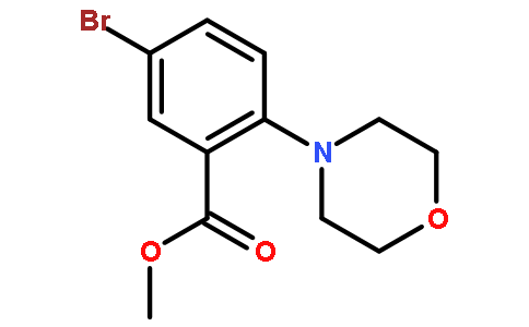 METHYL 5-BROMO-2-MORPHOLINOBENZOATE