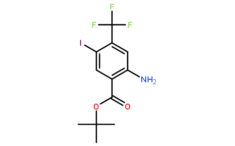 TERT-BUTYL 2-AMINO-5-IODO-4-(TRIFLUOROMETHYL)BENZOATE