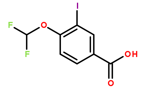 4-(difluoromethoxy)-3-iodobenzoic acid