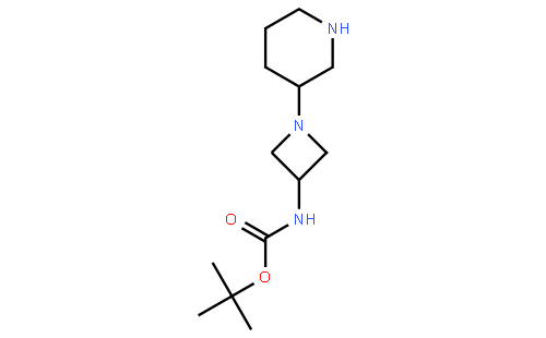 tert-Butyl (1-(piperidin-3-yl)azetidin-3-yl)carbamate