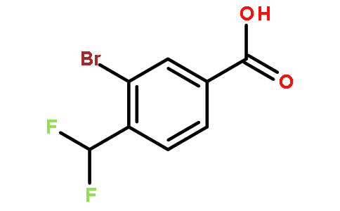 3-BROMO-4-(DIFLUOROMETHYL)BENZOIC ACID