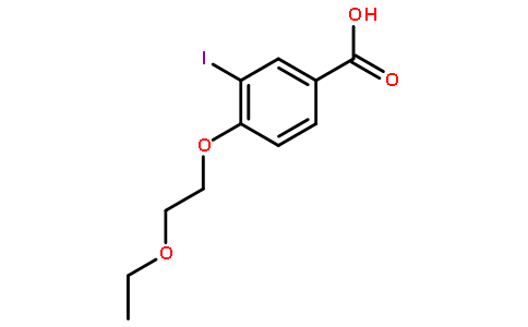 4-(2-ethoxyethoxy)-3-iodobenzoic acid