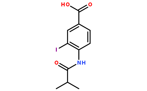 3-iodo-4-isobutyramidobenzoic acid