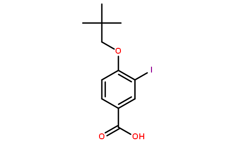3-iodo-4-(neopentyloxy)benzoic acid
