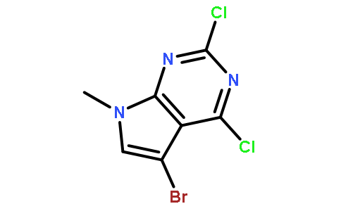 5-Bromo-2,4-dichloro-7-methyl-7H-pyrrolo[2,3-d]pyrimidine