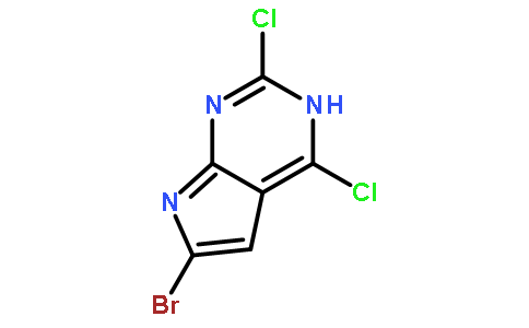 6-Bromo-2,4-dichloro-3H-pyrrolo[2,3-d]pyrimidine