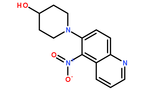 1-(5-Nitroquinolin-6-yl)piperidin-4-ol
