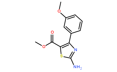 Methyl 2-amino-4-(3-methoxyphenyl)thiazole-5-carboxylate