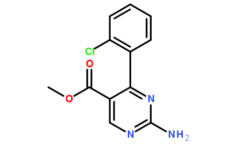 Methyl 2-amino-4-(2-chlorophenyl)pyrimidine-5-carboxylate