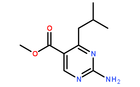 Methyl 2-amino-4-isobutylpyrimidine-5-carboxylate