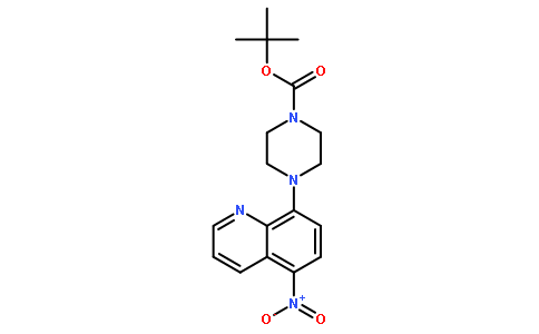 tert-Butyl 4-(5-nitroquinolin-8-yl)piperazine-1-carboxylate