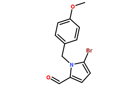 5-Bromo-1-(4-methoxybenzyl)-1H-pyrrole-2-carbaldehyde