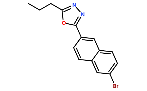 2-(6-Bromonaphthalen-2-yl)-5-propyl-1,3,4-oxadiazole