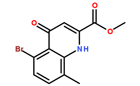 Methyl 5-bromo-8-methyl-4-oxo-1,4-dihydroquinoline-2-carboxylate