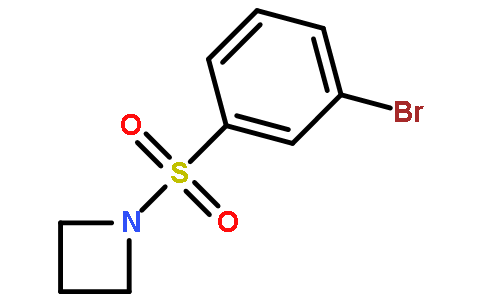 1-((3-Bromophenyl)sulfonyl)azetidine