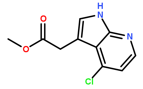 Methyl 2-(4-chloro-1H-pyrrolo[2,3-b]pyridin-3-yl)acetate