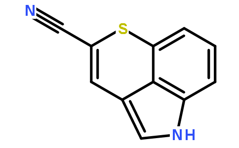 5H-Thiopyrano[4,3,2-cd]indole-2-carbonitrile