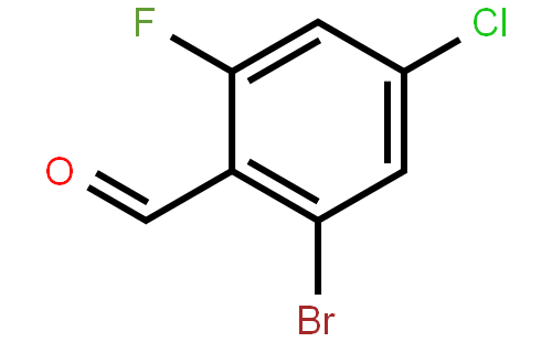 2-Bromo-4-chloro-6-fluorobenzaldehyde
