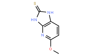 2-Mercapto-5-methoxyimidazol(4,5-b)pyridine