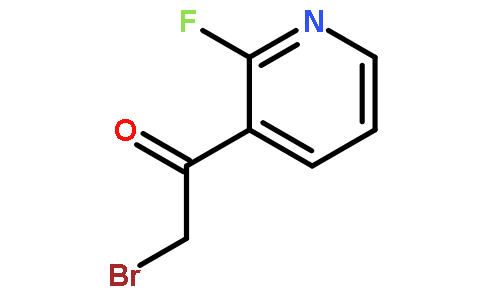 ETHANONE,2-BROMO-1-(2-FLUORO-3-PYRIDINYL)-,HYDROCHLORIDE(1:1)