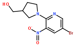 (1-(5-溴-3-硝基吡啶-2-基)吡咯烷-3-基)-甲醇