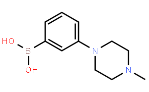 3-(4-甲基-1-哌嗪基)苯硼酸