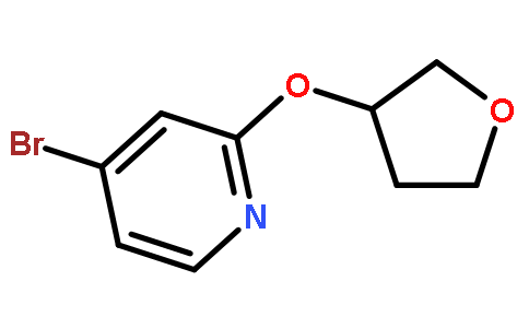 4-Bromo-2-((tetrahydrofuran-3-yl)oxy)pyridine