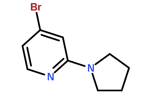4-Bromo-2-pyrrolidin-1-ylpyridine
