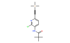 N-（2-氯-6-（（三甲硅基）乙炔基）吡啶-3-基）新戊酰胺