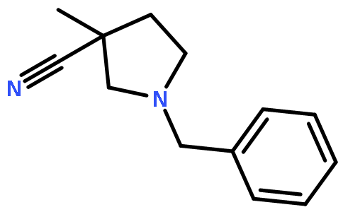 1-Benzyl-3-methylpyrrolidine-3-carbonitrile