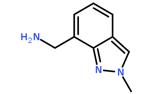 (2-methyl-2H-indazol-7-yl)methanamine