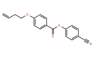 4-(3-丁烯氧基)苯甲酸4-氰苯基酯