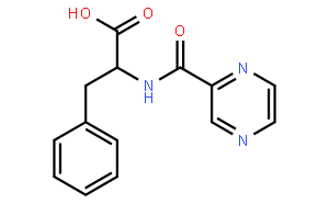 (S)-3-PHENYL-2-[(PYRAZIN-2-YLCARBONYL)AMINO] PROPANOIC ACID