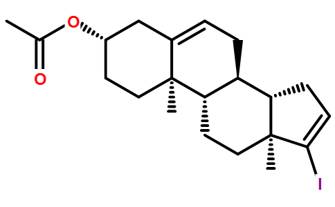 17-碘雄甾-5,16-二烯-3beta-醇乙酸酯