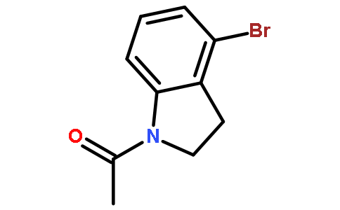 ETHANONE,1-(4-BROMO-2,3-DIHYDRO-1H-INDOL-1-YL)-